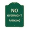 Signmission No Overnight Parking Heavy-Gauge Aluminum Architectural Sign, 24" x 18", G-1824-23832 A-DES-G-1824-23832 - alternate 1